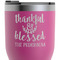 Thankful & Blessed RTIC Tumbler - Magenta - Close Up