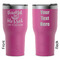 Thankful & Blessed RTIC Tumbler - Magenta - Double Sided - Front & Back
