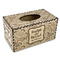 Thankful & Blessed Rectangle Tissue Box Covers - Wood - Front