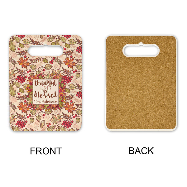 Thankful & Blessed Rectangle Trivet with Handle - APPROVAL