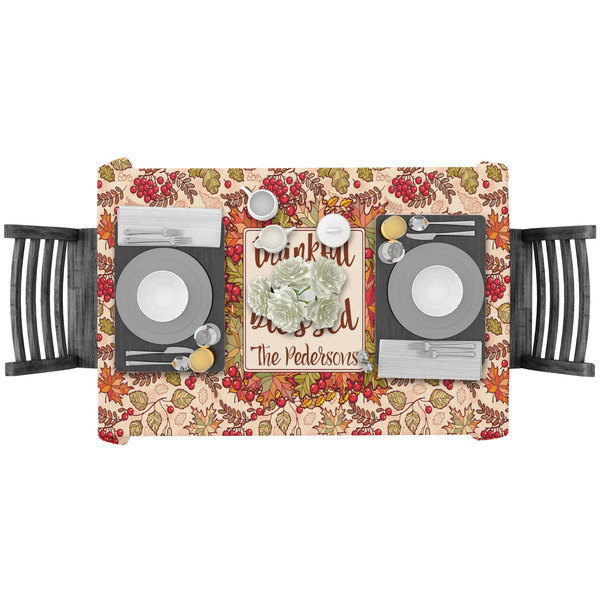 Thankful & Blessed Rectangular Tablecloths - LIFESTYLE
