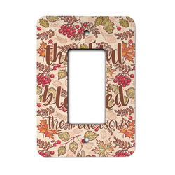 Thankful & Blessed Rocker Style Light Switch Cover - Single Switch (Personalized)