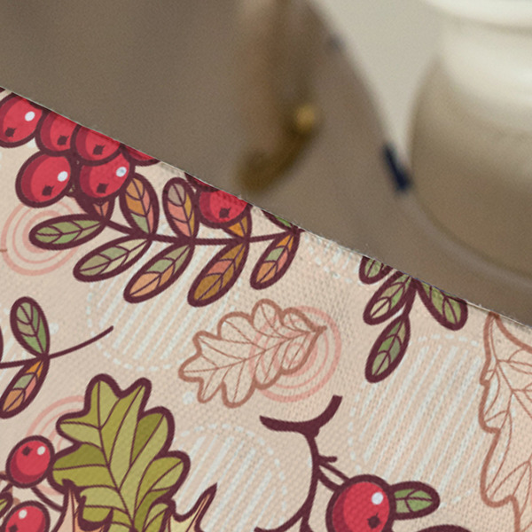 Thankful & Blessed Large Rope Tote - Close Up View