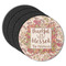 Thankful & Blessed Round Coaster Rubber Back - Main