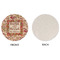 Thankful & Blessed Round Linen Placemats - APPROVAL (single sided)
