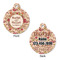 Thankful & Blessed Round Pet ID Tag - Large - Approval