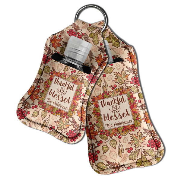 Thankful & Blessed Sanitizer Holder Keychain - Both in Case (PARENT)