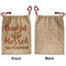 Thankful & Blessed Santa Bag - Approval - Front