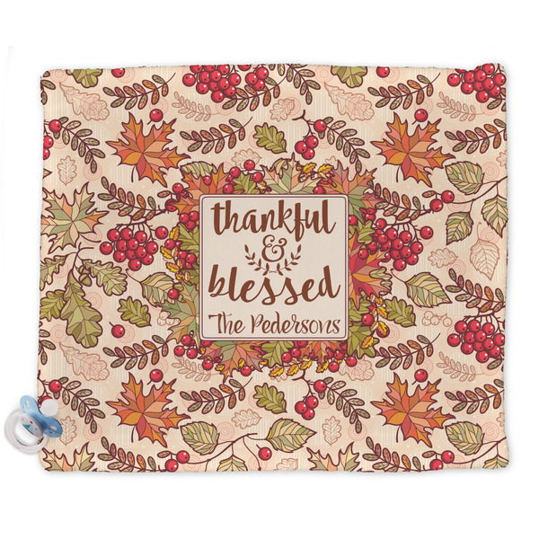 Custom Thankful & Blessed Security Blanket (Personalized)