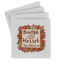 Thankful & Blessed Absorbent Stone Coasters - Set of 4 (Personalized)