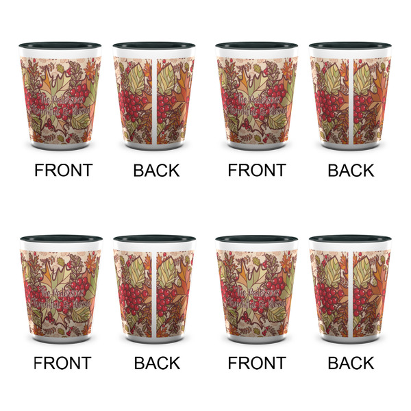 Thankful & Blessed Shot Glassess - Two Tone - Set of 4 - APPROVAL