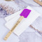 Thankful & Blessed Silicone Spatula - Purple - In Context