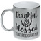Thankful & Blessed Silver Mug - Main