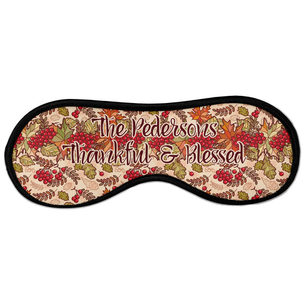 Custom Thankful & Blessed Sleeping Eye Masks - Large (Personalized)