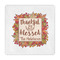Thankful & Blessed Standard Decorative Napkin - Front View