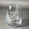 Thankful & Blessed Stemless Wine Glass - Front/Approval