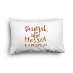 Thankful & Blessed Pillow Case - Toddler - Graphic (Personalized)