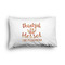 Thankful & Blessed Toddler Pillow Case - FRONT (partial print)