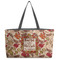 Thankful & Blessed Tote w/Black Handles - Front View