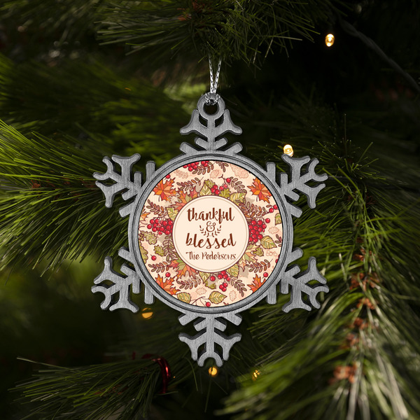 Thankful & Blessed Vintage Snowflake - (LIFESTYLE)