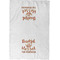 Thankful & Blessed Waffle Towel - Partial Print - Approval Image