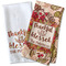 Thankful & Blessed Waffle Weave Towels - Two Print Styles