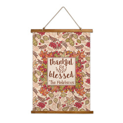 Thankful & Blessed Wall Hanging Tapestry (Personalized)