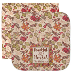 Thankful & Blessed Facecloth / Wash Cloth (Personalized)