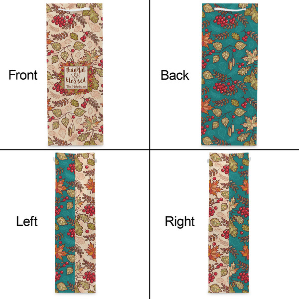 Thankful & Blessed Wine Gift Bag - Gloss - Approval