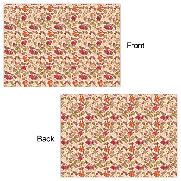 Thankful & Blessed Wrapping Paper Sheet - Double Sided - Front & Back