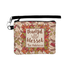 Thankful & Blessed Wristlet ID Case w/ Name or Text