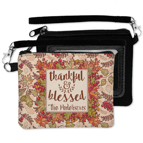 Thankful & Blessed Wristlet ID Cases - MAIN