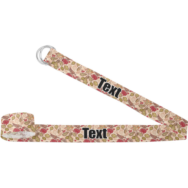 Custom Thankful & Blessed Yoga Strap (Personalized)