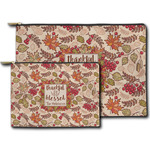 Thankful & Blessed Zipper Pouch (Personalized)