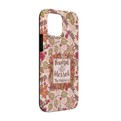 Thankful & Blessed iPhone Case - Rubber Lined - iPhone 13 (Personalized)