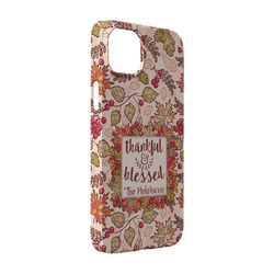 Thankful & Blessed iPhone Case - Plastic - iPhone 14 Pro (Personalized)