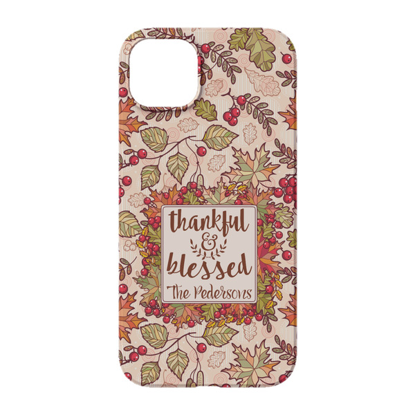Thankful & Blessed iPhone 14 Pro Case - Back