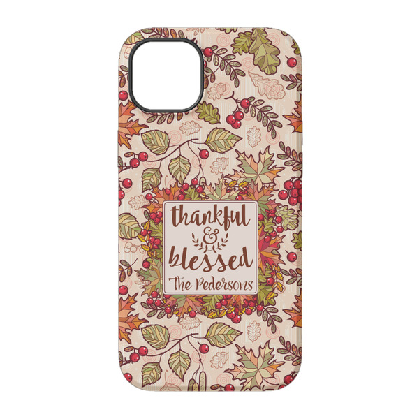 Thankful & Blessed iPhone 14 Tough Case - Back