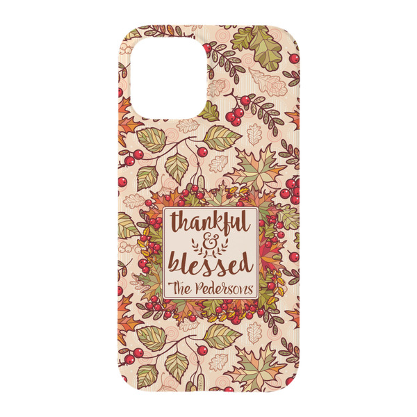 Thankful & Blessed iPhone 15 Case - Back