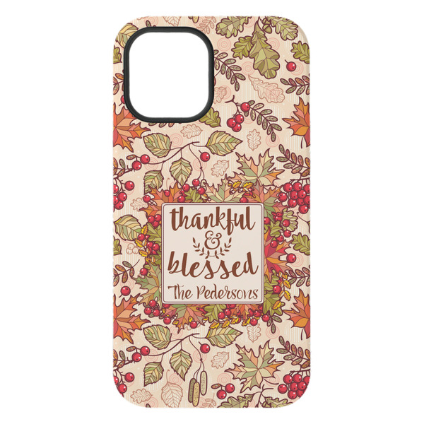Thankful & Blessed iPhone 15 Plus Tough Case - Back
