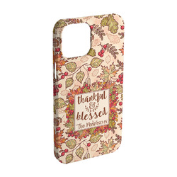 Thankful & Blessed iPhone Case - Plastic - iPhone 15 Pro (Personalized)