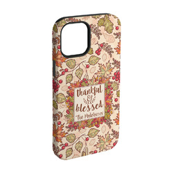 Thankful & Blessed iPhone Case - Rubber Lined - iPhone 15 (Personalized)