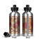 Thanksgiving Quotes and Sayings Aluminum Water Bottle - Front and Back