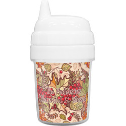 Thankful & Blessed Baby Sippy Cup (Personalized)