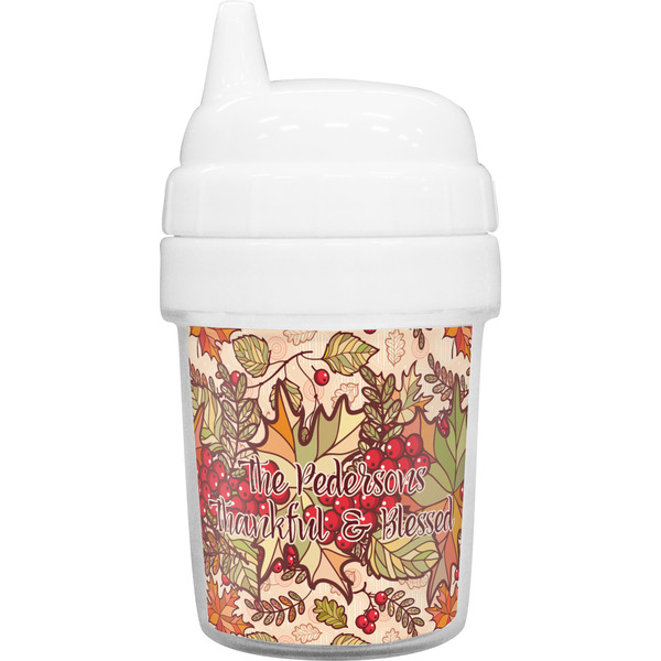 Custom Thankful & Blessed Baby Sippy Cup (Personalized)