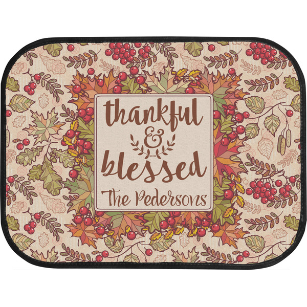 Thanksgiving Quotes and Sayings Back Seat Car Mat