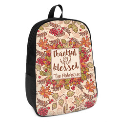 Thankful & Blessed Kids Backpack (Personalized)