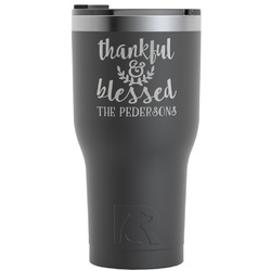 Thankful & Blessed RTIC Tumbler - 30 oz (Personalized)