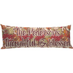 Thankful & Blessed Body Pillow Case (Personalized)