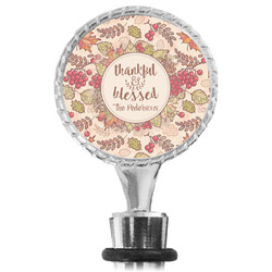 Thankful & Blessed Wine Bottle Stopper (Personalized)